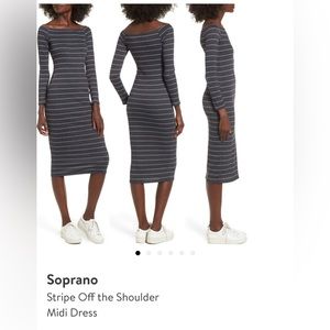 Soprano Off the Shoulder Dress